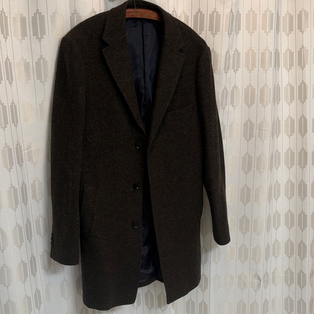 Rodd and Gunn mens Wool Overcoat medium